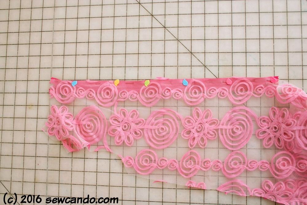 Sew Can Do How to Sew My Layered Tulle Rosette Dress